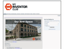 Tablet Screenshot of myinventorclub.com